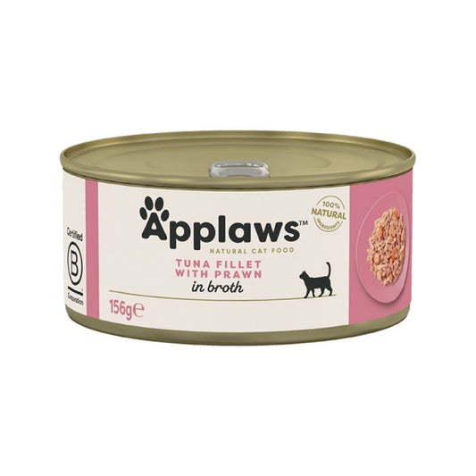 Applaws Atún y Gamba Comida Húmeda para Gatos 24x156g