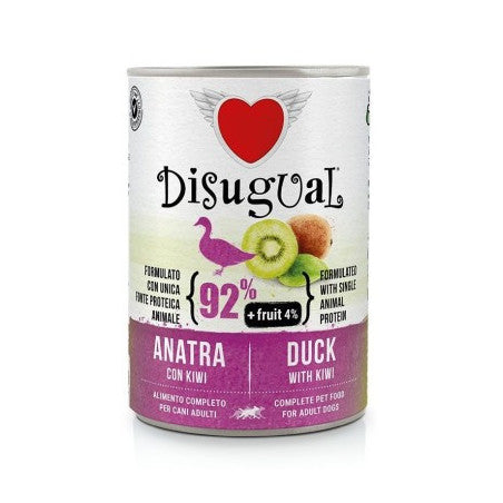 Disugual Fruit Dog Duck Kiwi Wet Food 400g