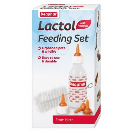 Beaphar Lactol Baby Bottle Kit White 1 pc