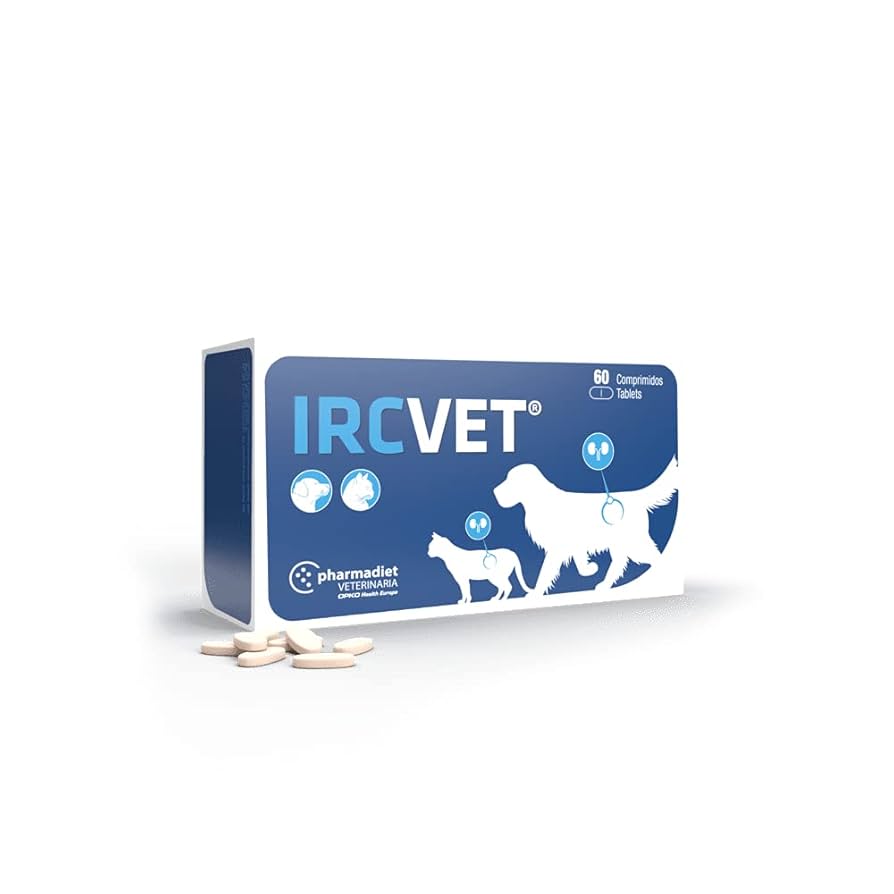 Pharmadiet Irc-Vet Suplemento Renal Perro Gato 60 comprimidos