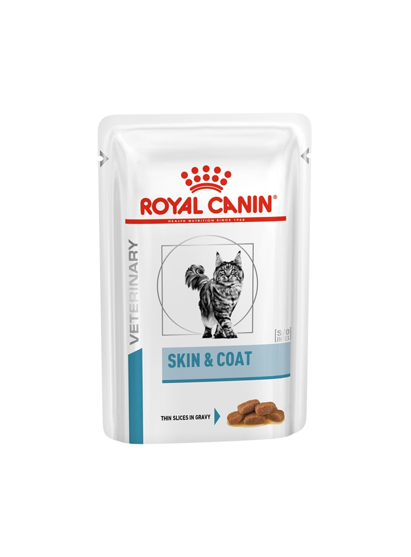 Royal Canin Feline Skin & Coat Salmón Alimento Húmedo 12 und 85g