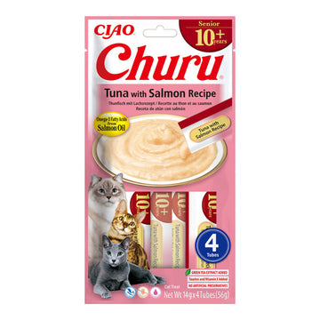 Churu Cat Senior Snack Crema Atún con Salmón 784g