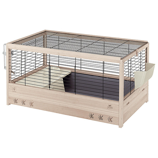 Ferplast Arena 100 Jaula para Conejos Negro y Beige 12kg