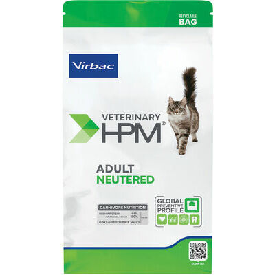 Virbac HPM Adult Neutered Cat Dry Food 7Kg