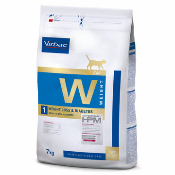 Virbac Hpm Feline Weight Loss Diabetes W1 Alimento Seco 7Kg