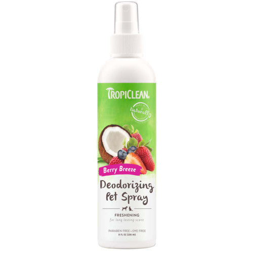 Tropiclean Spray Desodorizante Frutos Rojos y Coco 236ml