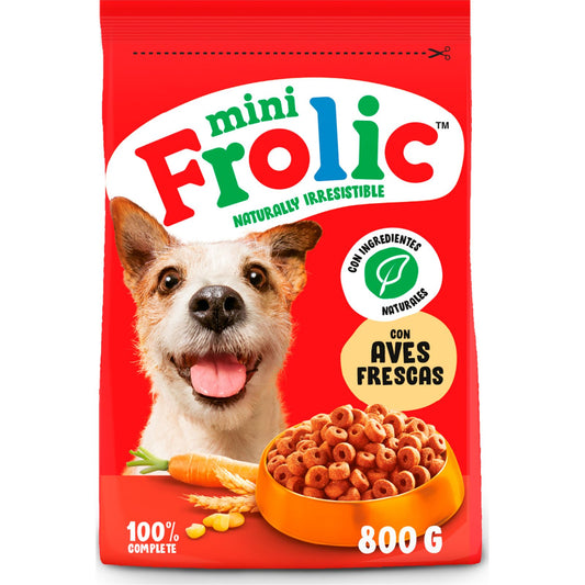 Frolic Adulto Aves Razas Pequeñas 800Gr