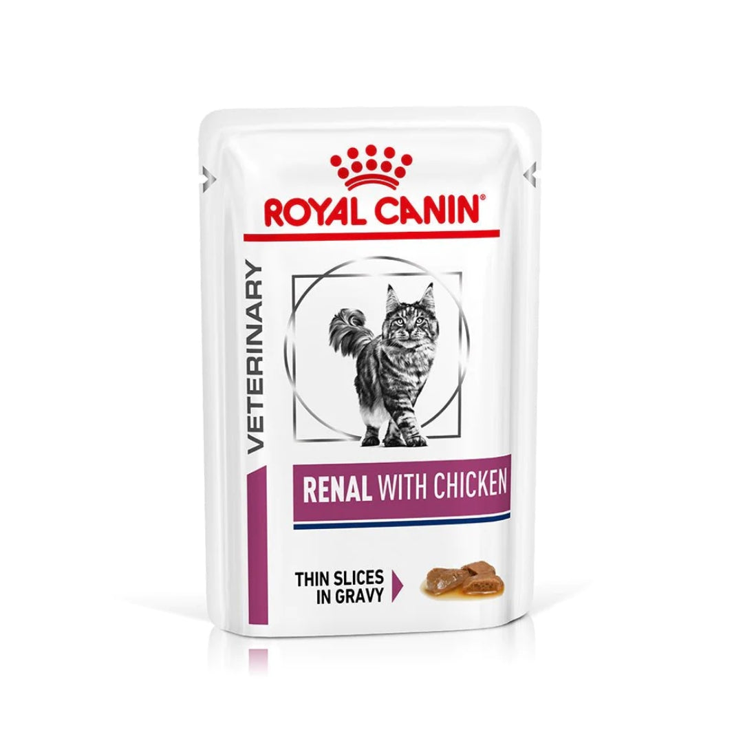 Royal Canin Vet Feline Renal Pollo Comida Húmeda 12 x 85g