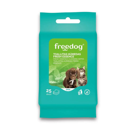 Freedog Toallitas Frescas con Aloe Vera 25 ud