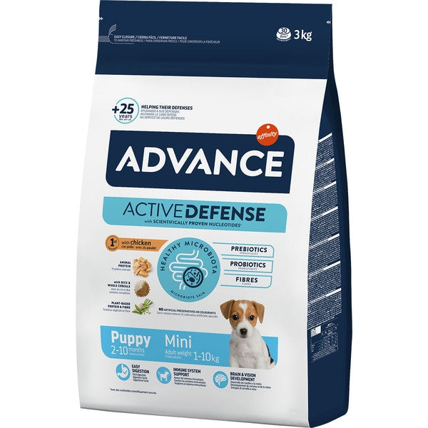 Affinity Advance Puppy Mini Pollo Arroz Pienso Seco 3Kg