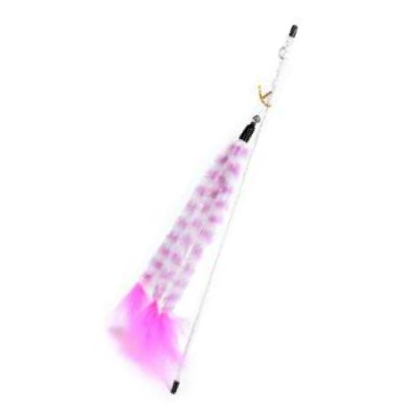 Freedog Stick Doble Rosa Juguete para Gatos 45cm, 12 ud