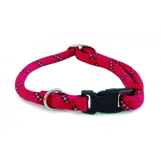 Freedog Nylon Round Reflectante Hike Collar Rojo 1 ud