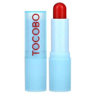 Tocobo Glass Tinted Lip Balm 011 Flush Cherry A Moisturizing 3.5g