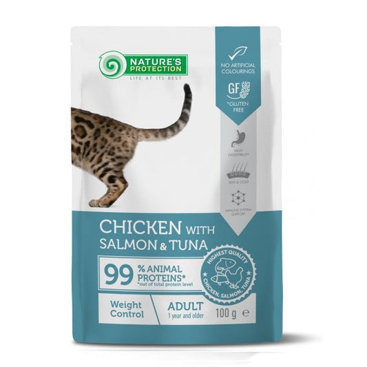 Nature's Protection Cat Weight Control Wet Food 100g