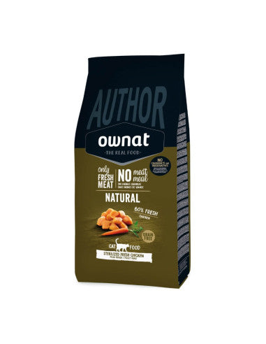 Ownat Author Food for Sterilized Cats 3Kg
