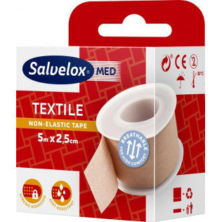 Farmavit Salvelox Esparadrapo Textil Beige 5m x 2.5cm