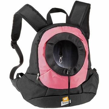 Ferplast Kangoo Small Mochila para Mascotas Rosa 450g