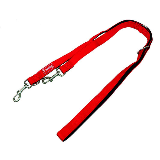 Freedog Correa Adiestramiento Rojo 200cm