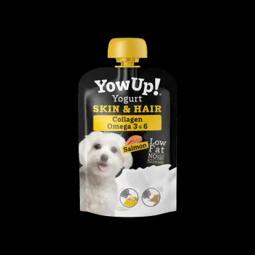 Yowup Pouch Yogur Perros Salmón Comida húmeda 10 ud