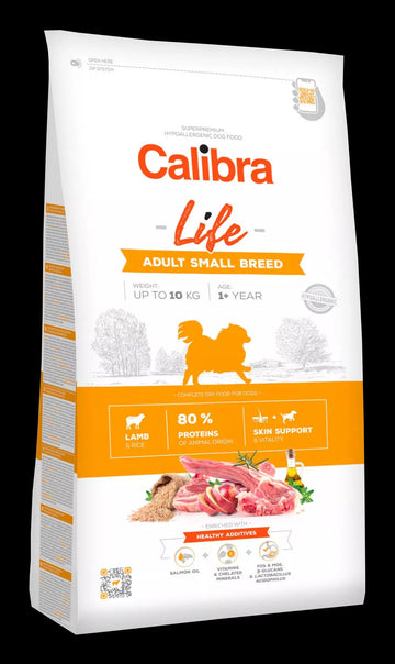 Calibra Dog Life Adult Small Breed Borrego Pienso 1,5Kg