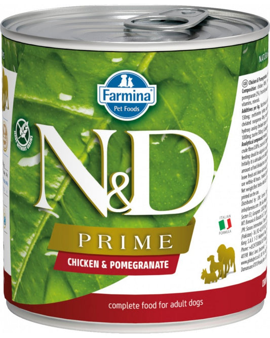 Farmina ND Dog Prime Alimento Húmedo Adulto 6 latas de 285g