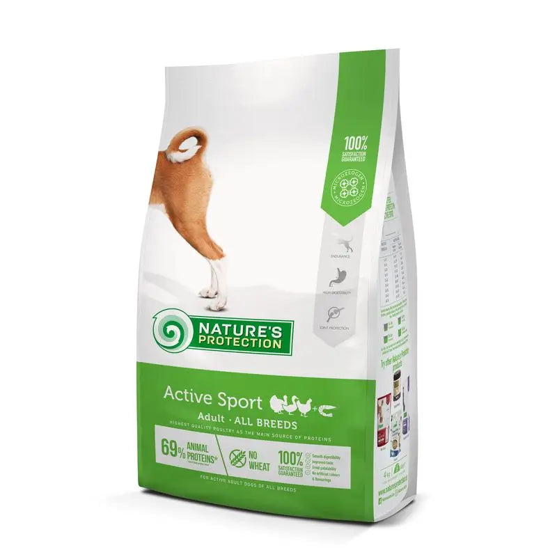 Natures Protection Active Alimento Seco Para Perros Adultos 4Kg
