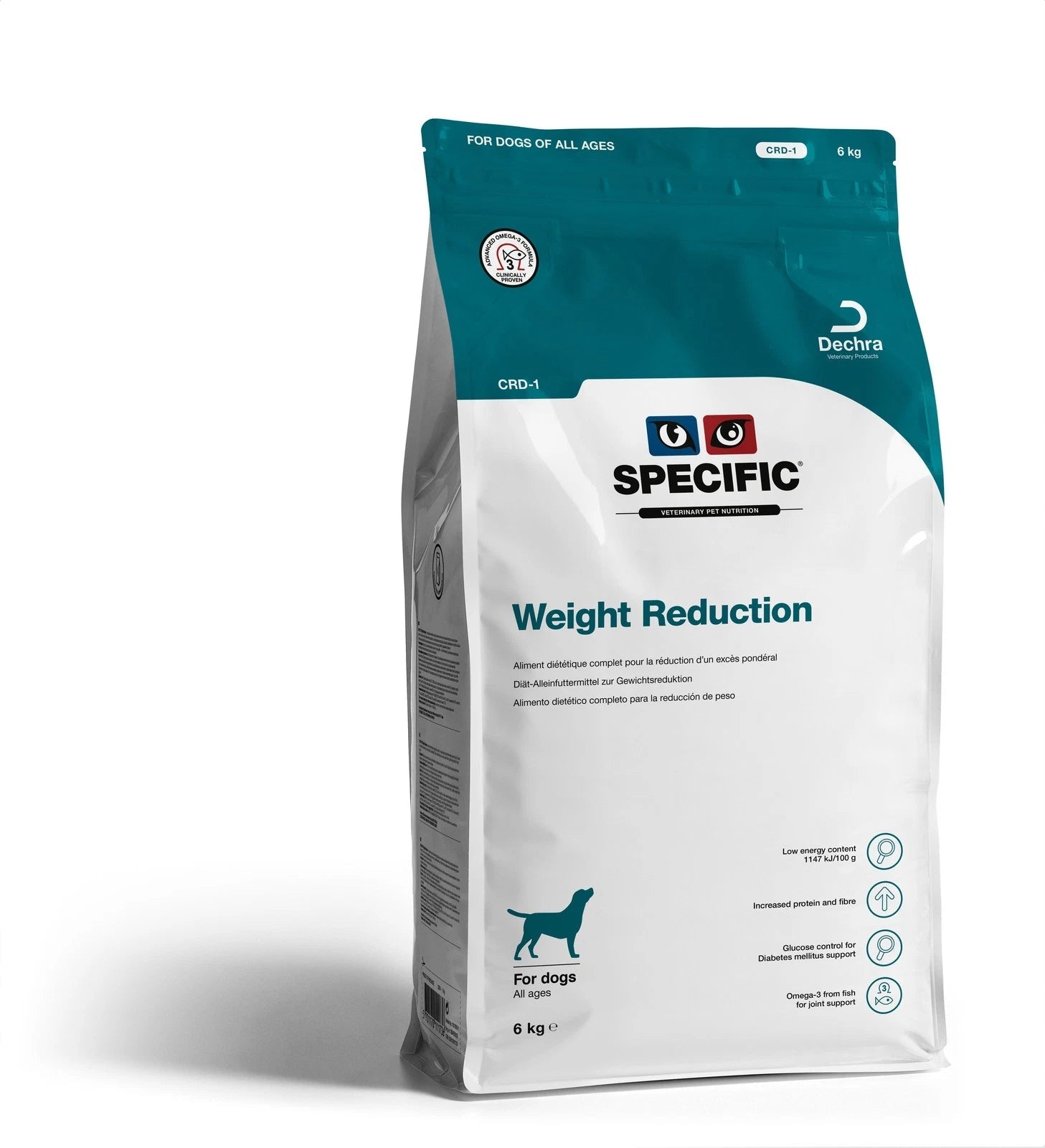 Specific Canine Adult CRD1 Weight Reduction Kibble 6kg