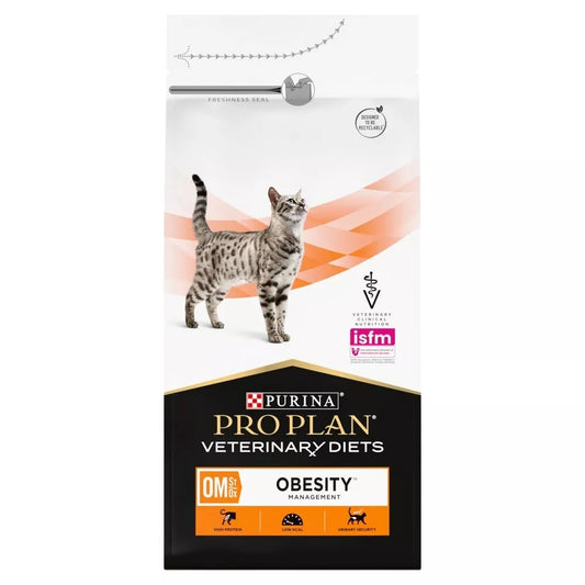 Purina Pro Plan Veterinary Diets OM Gestión de Obesidad Alimento Seco 1,5Kg