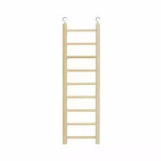 Ferplast Escalera Madera para Aves 9 escalones 37cm