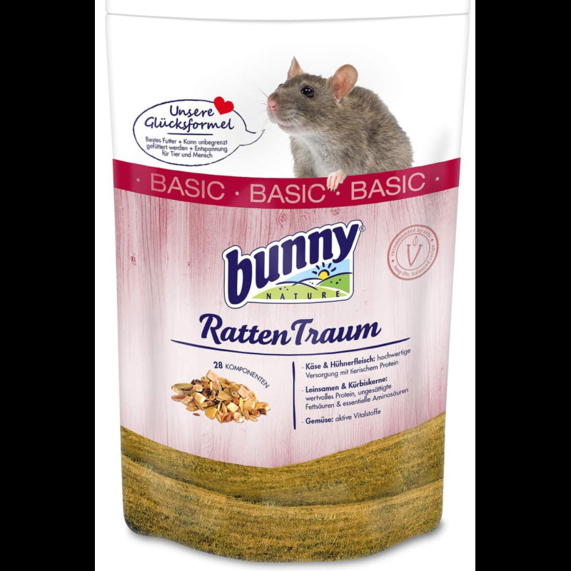 Bunny Alimento Sueño Básico Rata 500g