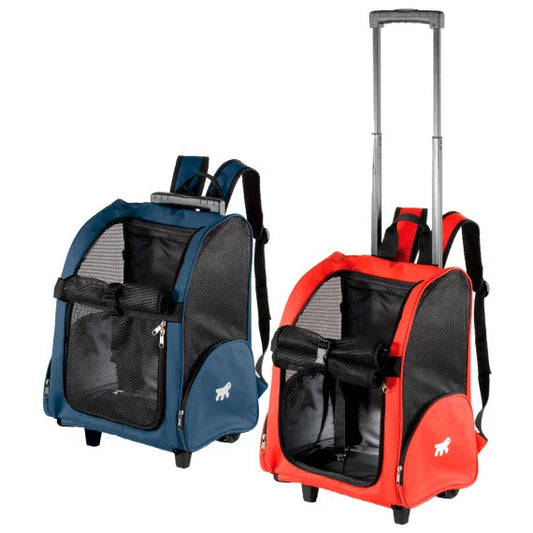 Ferplast Viaje Trolley Transportín Nylon Rojo 1 ud
