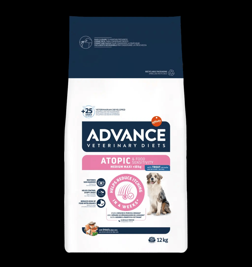 Affinity Advance Veterinary Diets Atopic Care Pienso para Perros 12Kg