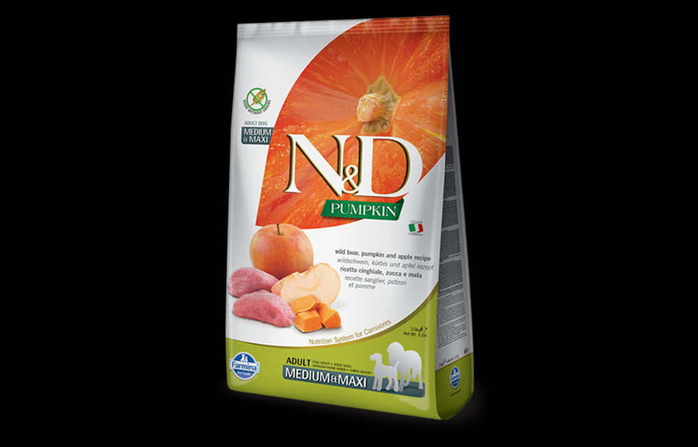 Farmina N&D Jabali y Manzana Pienso Seco 2.5kg