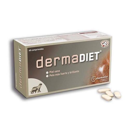 Pharmadiet Dermadiet Zinc Complemento Alimenticio para Perros 60 tabletas