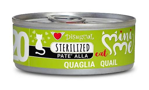 Disugual Mini-Me Cat Sterilized Quail Pate 12x85g