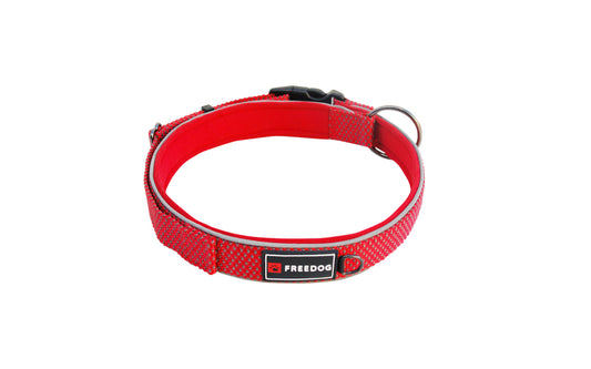 Freedog Extreme Collar de Nylon Rojo 15mm, 25-36cm