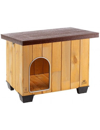 Ferplast Baita 60 Caseta Exterior para Perros Marrón 12350g