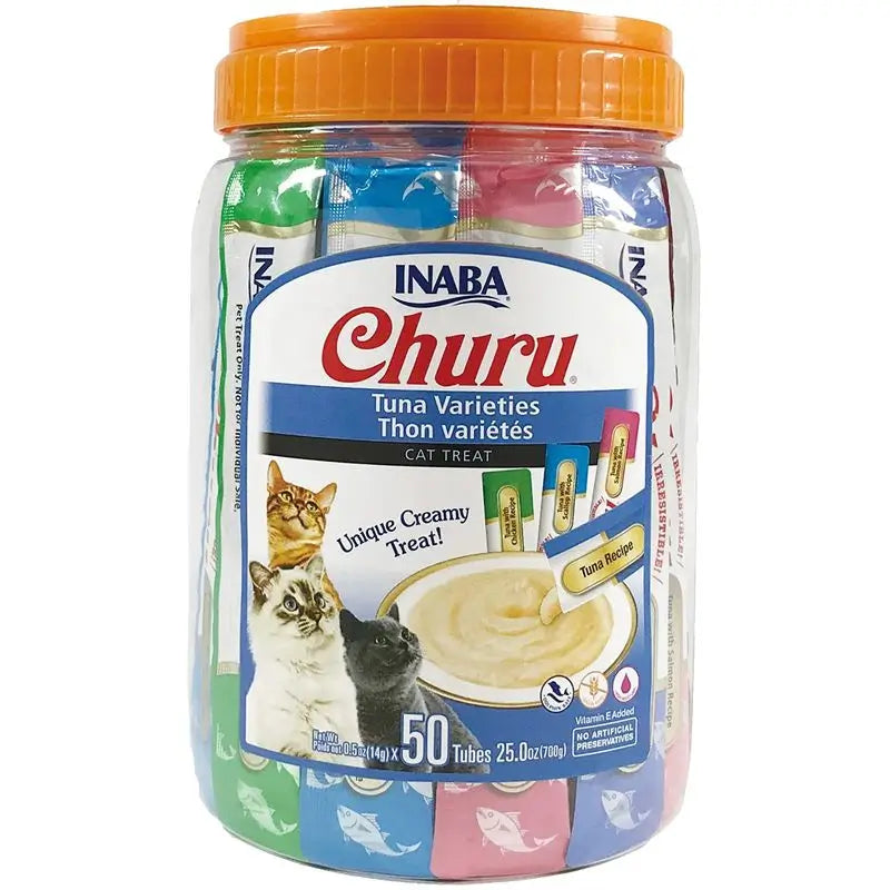 Churu Variedades De Atún Snack Para Gatos 50 ud
