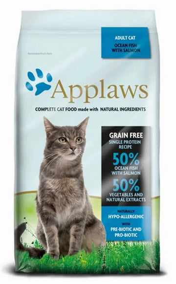 Applaws Cat Dry Adulto Pescado y Salmón Comida Seca 350g