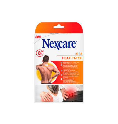 3M Nexcare Parches Térmicos Blanco 5 uds