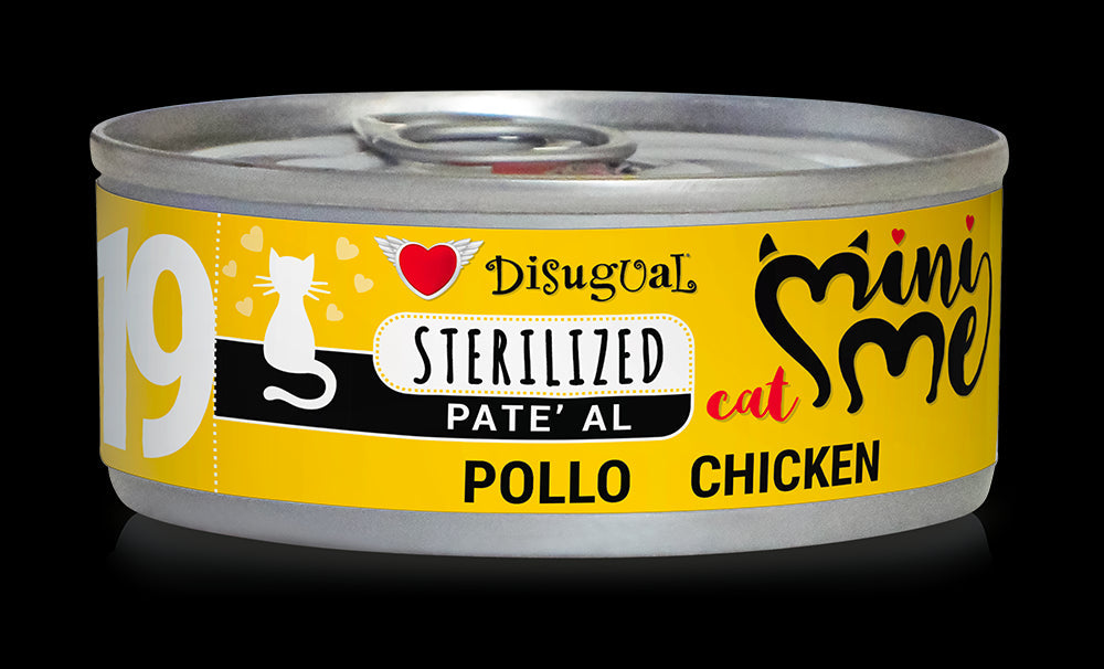 Disugual Mini-Me Pollo Pâté para Gatos Esterilizados 85g