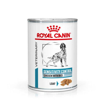 Royal Canin Veterinary Diet Canine Sensitivity Control Alimento Húmedo para Perros Adultos con Pollo 410gx12un