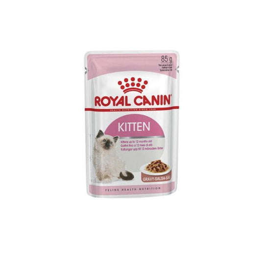 Royal Canin Kitten Gravy Wet Food 12 pouches 85g