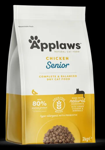 Applaws Cat Dry Senior Chicken 500g