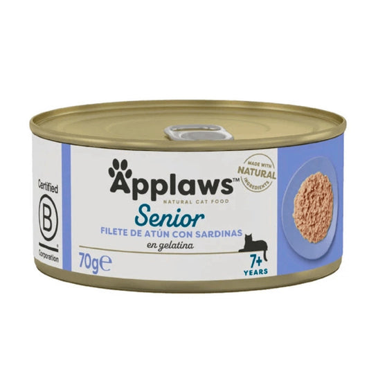 Applaws Cat Senior Can Tuna and Sardine 24 cans 70g