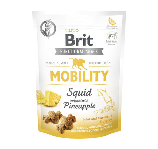 Brit Care Dog Functional Snack Mobility Calamar Snacks 150g