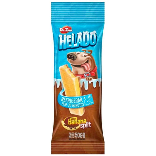 Drzoo Helado Perro Banana Split Dondurma 50g