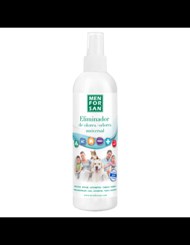 Menforsan Fragancia Eliminador de Olores Ambientador en spray Talco 250ml