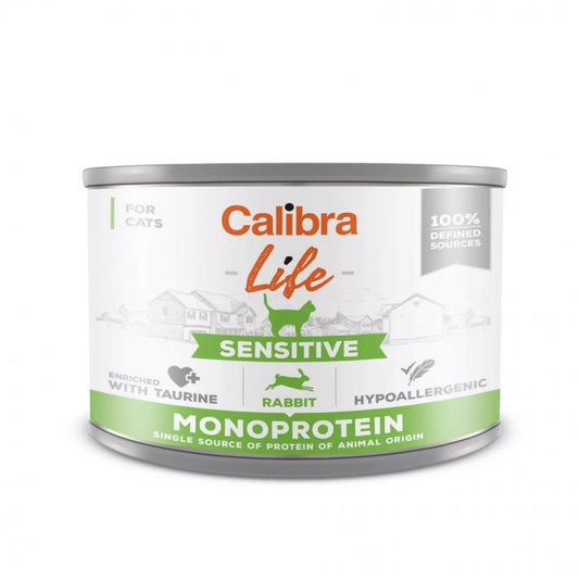 Calibra Cat Life Lata Sensitive 200g