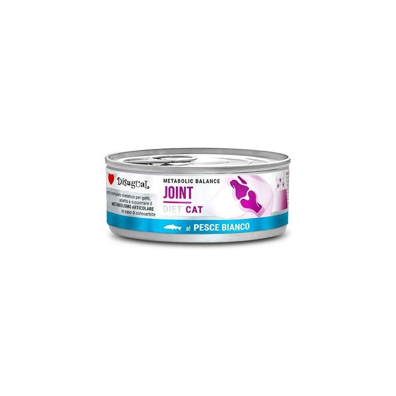 Disugual Diet Cat Joint Pescado Blanco Alimento Húmedo 85g